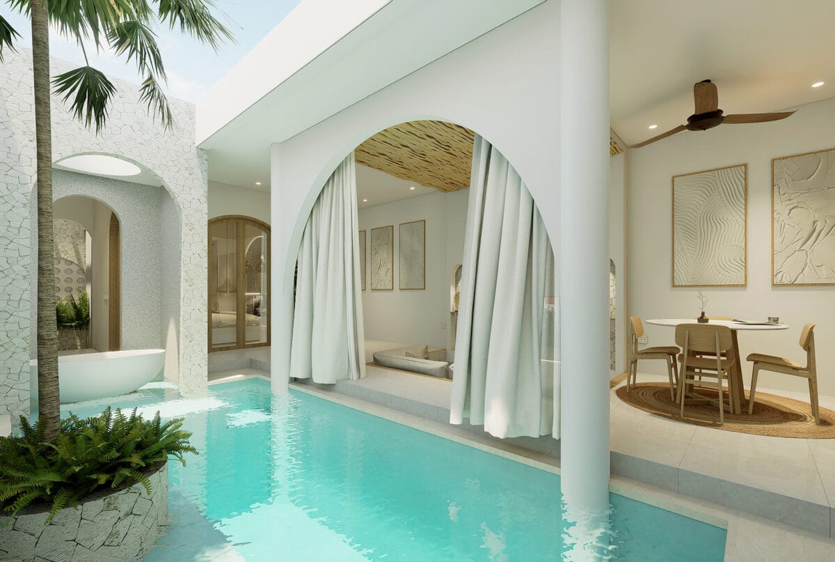 villa construction in Bali